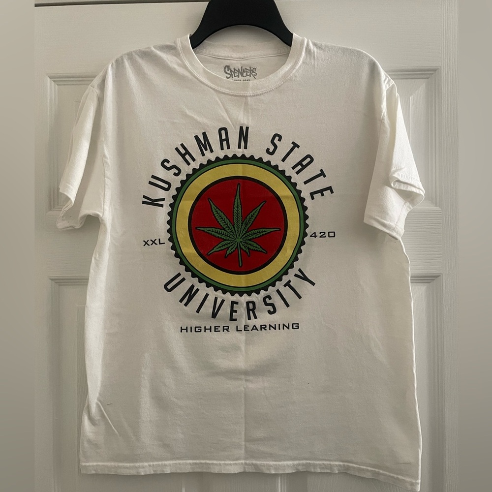 Kushman State University White Tee